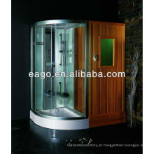 Sala de sauna infravermelho distante com chuveiro de vapor (ds205f3)